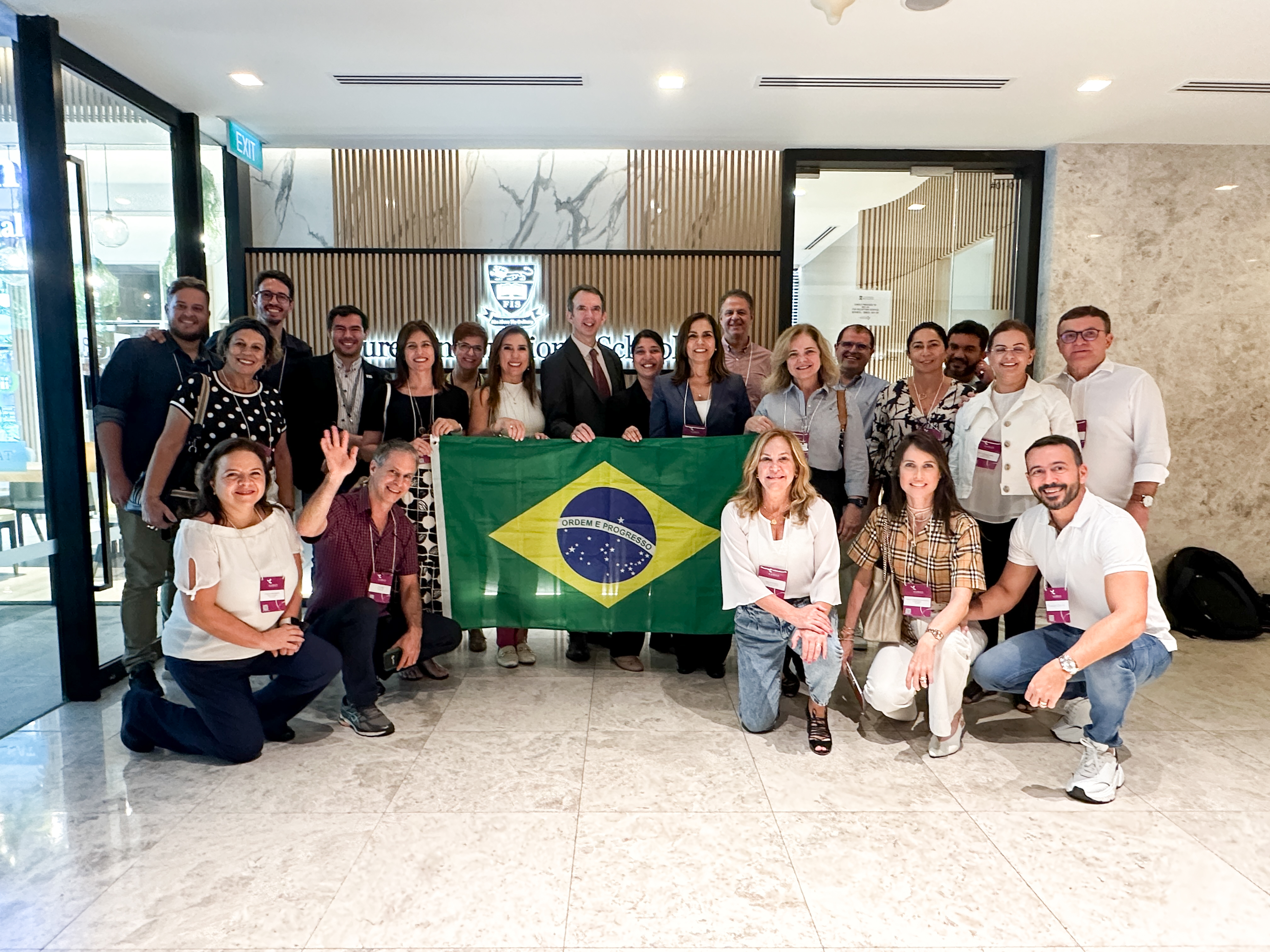 Tour of Brazilian educators at FIS 🇧🇷 Tour of Brazilian educators at FIS 🇧🇷