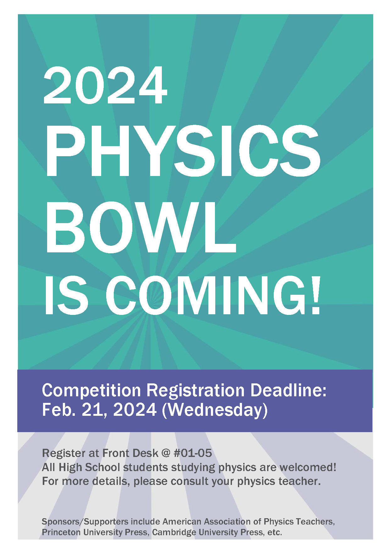 Physics Bowl Competition