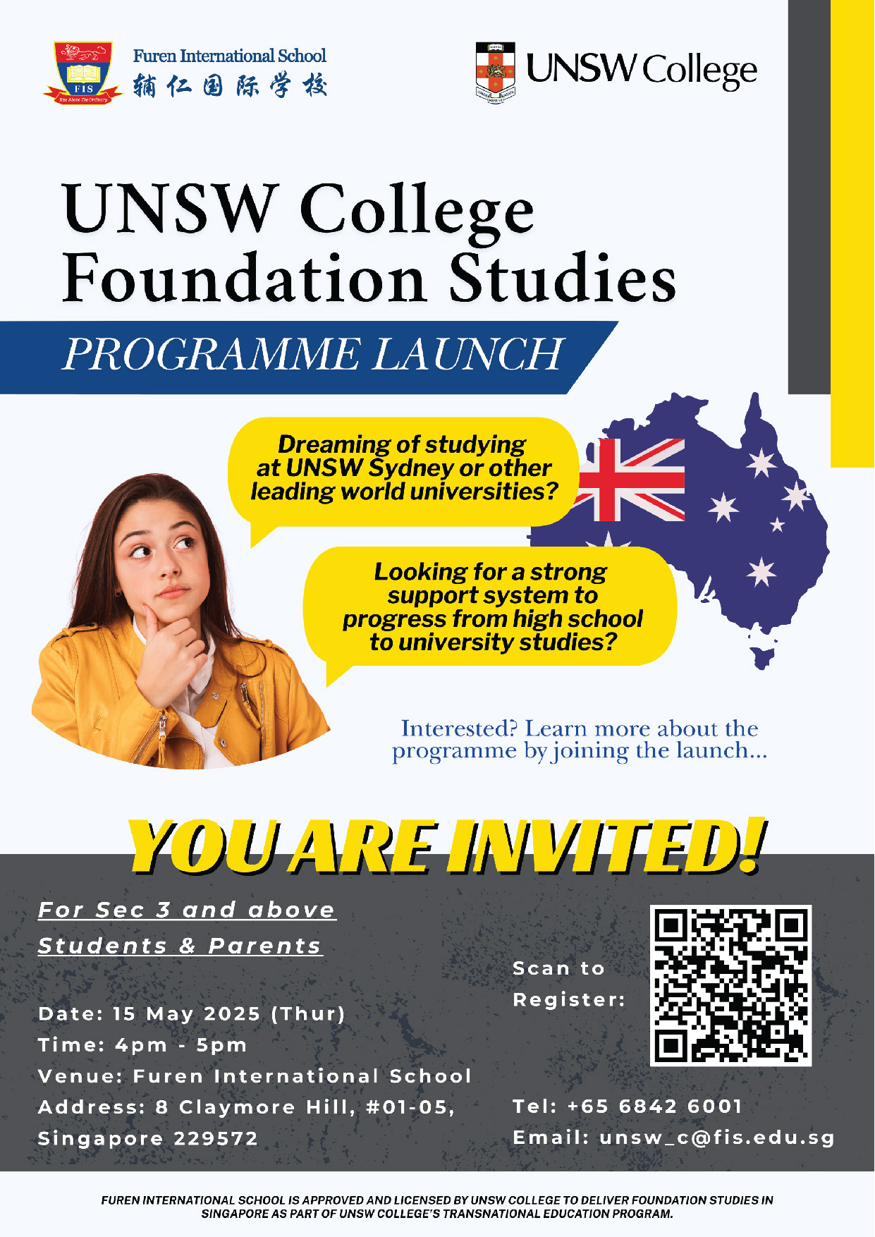 UNSW College Foundation Studies launch UNSW College Foundation Studies launch